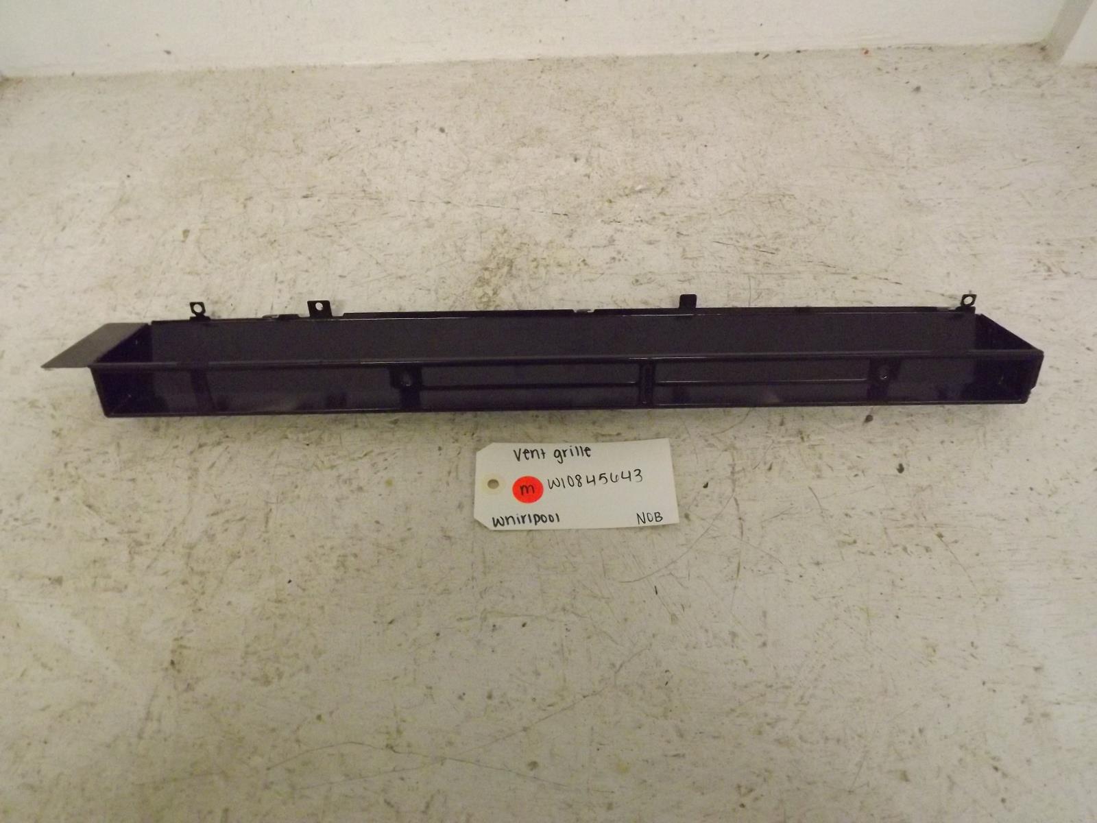 Whirlpool Microwave W10845643 Vent Grille NOB Whirlpool Microwave W10845643 Vent Grille NOB